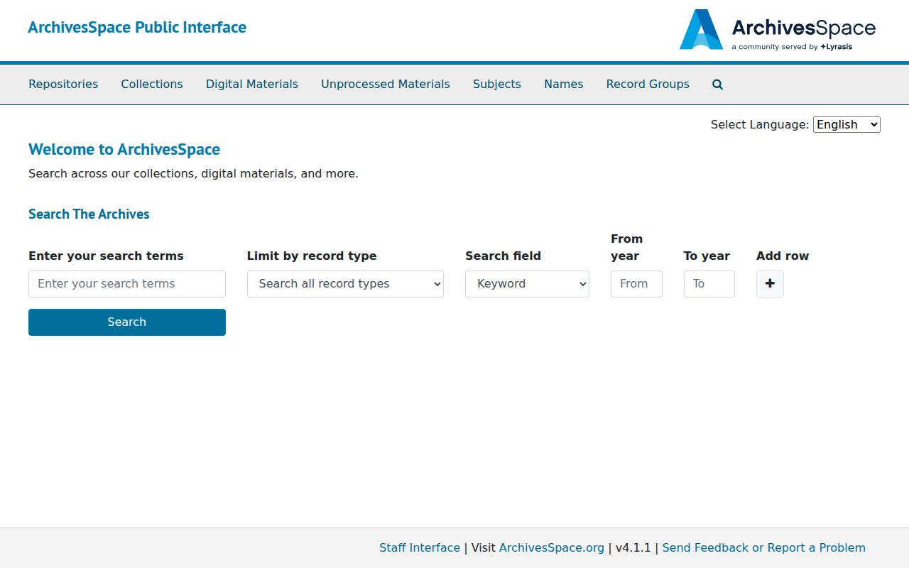 Oregon city directory research in the ArchivesSpace holdings catalog